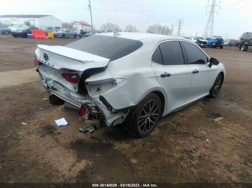 2022 TOYOTA CAMRY SE VIN: 4T1G11BK8NU047496