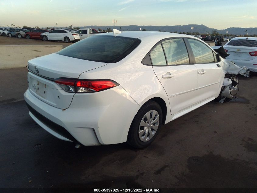 2021 TOYOTA COROLLA L VIN: JTDDPMAE2MJ162498