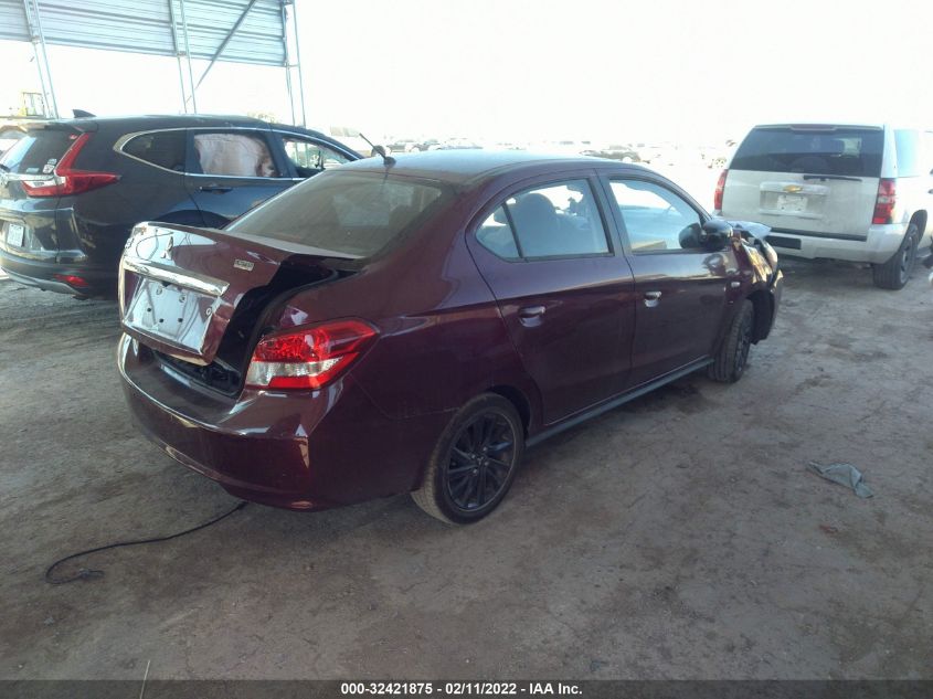 2020 MITSUBISHI MIRAGE G4 SE/LE VIN: ML32F4FJ4LHF13410