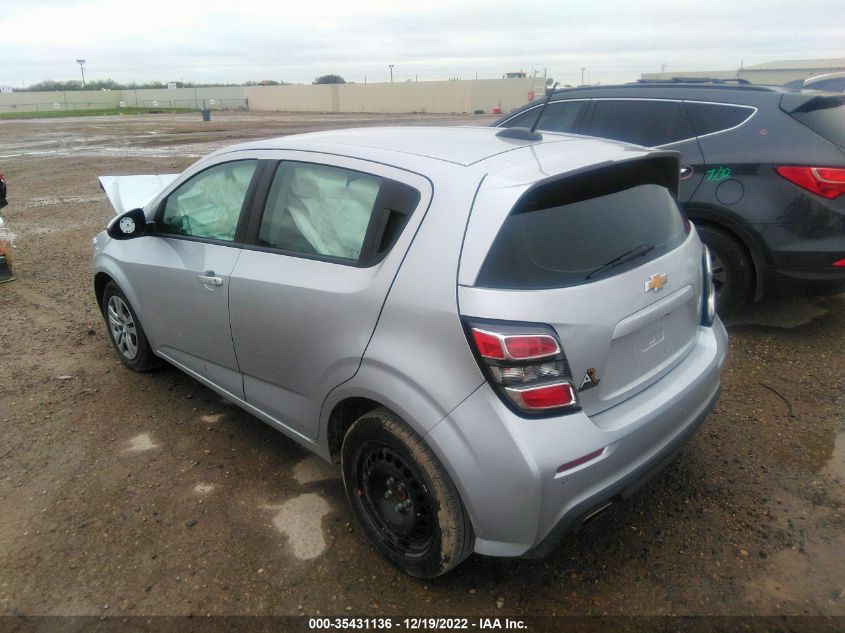 2020 CHEVROLET SONIC LT VIN: 1G1JG6SB0L4129413