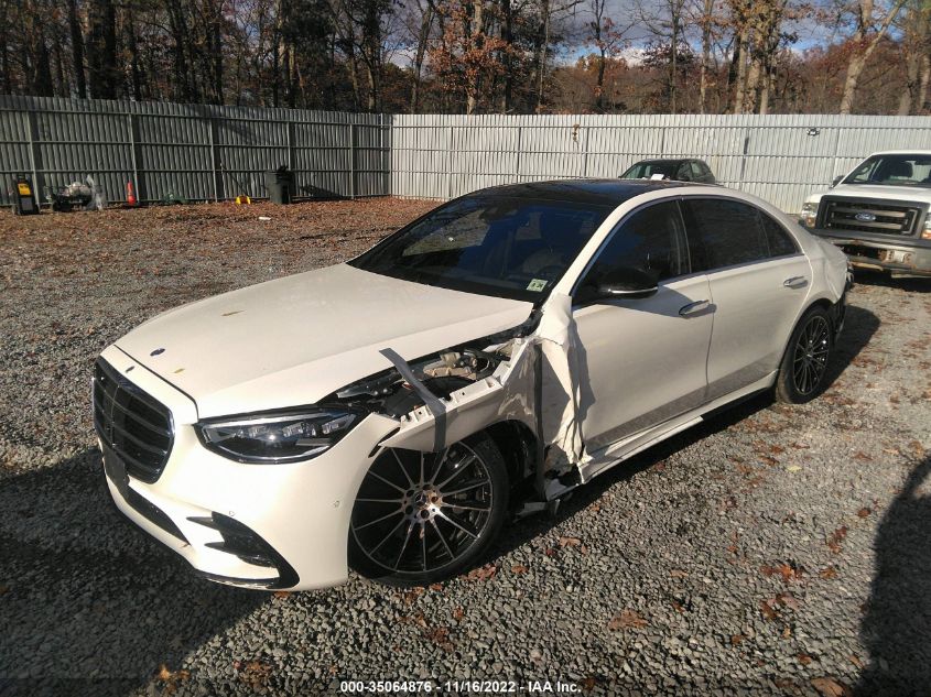 2021 MERCEDES-BENZ S-CLASS S 580 VIN: W1K6G7GB6MA042443