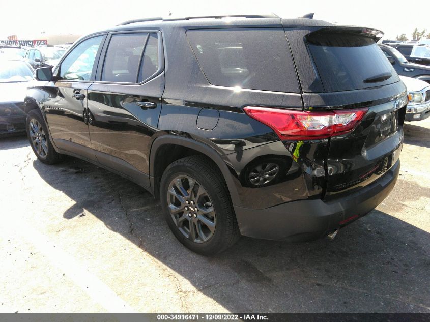 2021 CHEVROLET TRAVERSE RS VIN: 1GNEVJKW5MJ143970