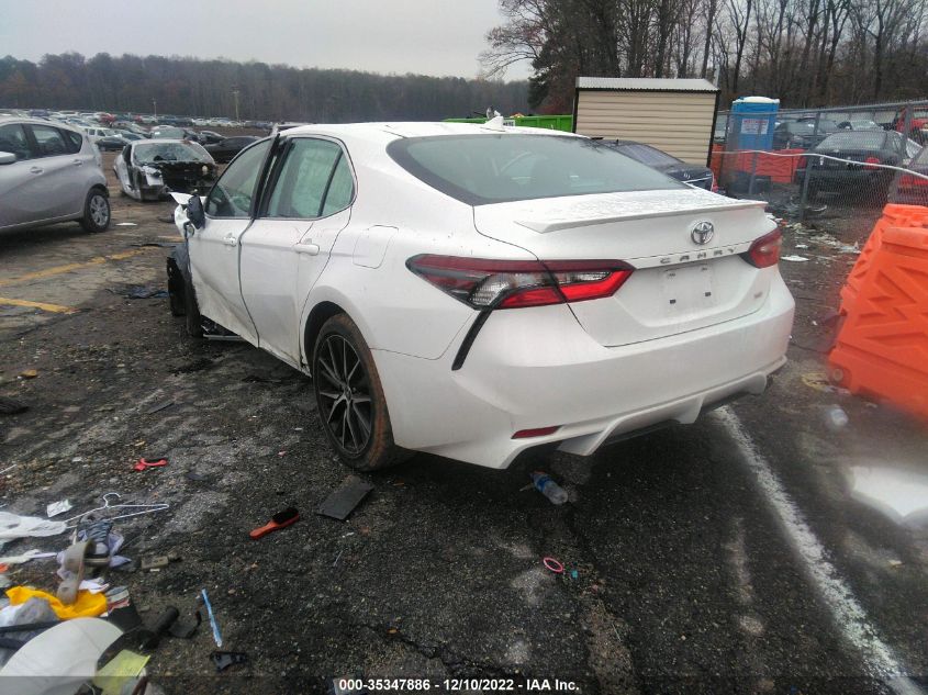 2022 TOYOTA CAMRY SE VIN: 4T1S11AK3NU682167