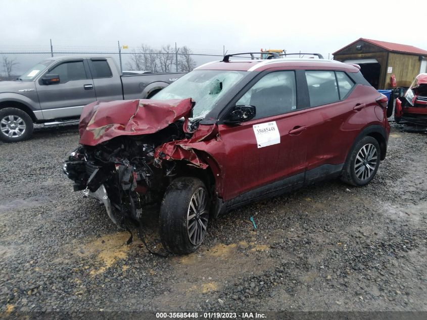 2022 NISSAN KICKS SV VIN: 3N1CP5CV6NL499588
