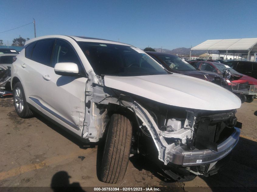 2022 ACURA RDX VIN: 5J8TC1H3XNL006162