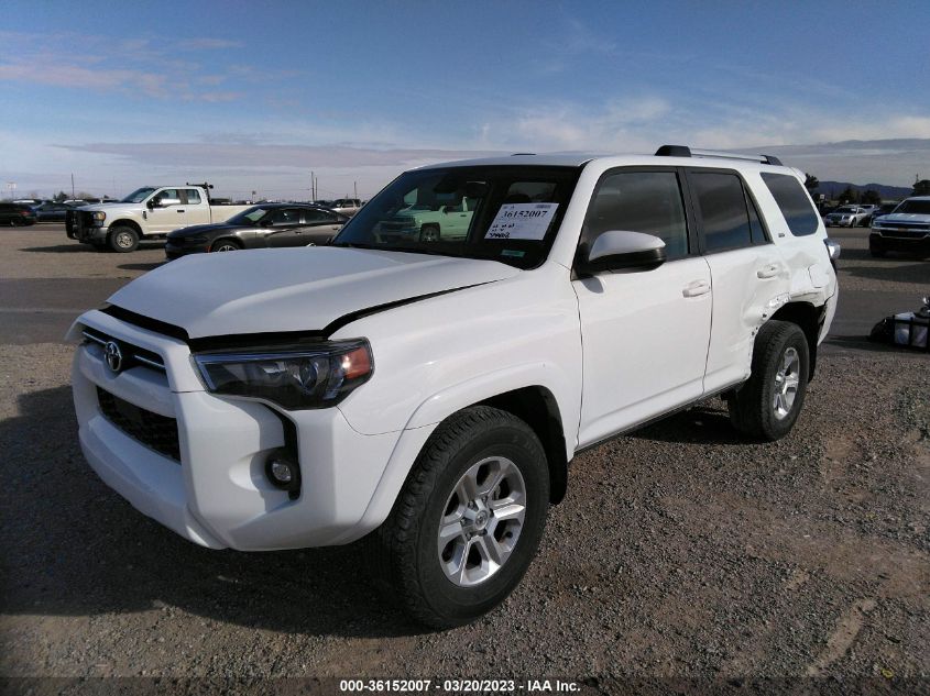 2022 TOYOTA 4RUNNER SR5 VIN: JTEEU5JR7N5251706