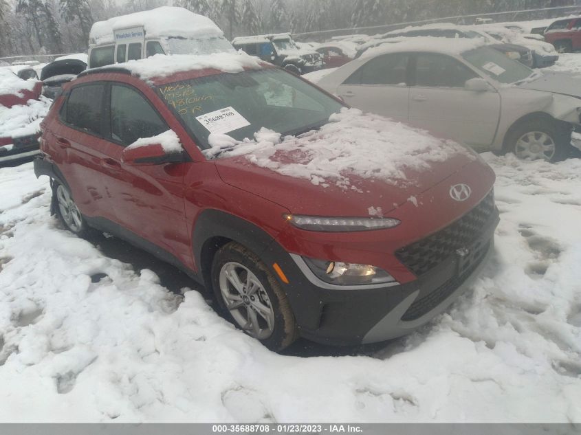 2022 HYUNDAI KONA SEL VIN: KM8K3CAB7NU829810