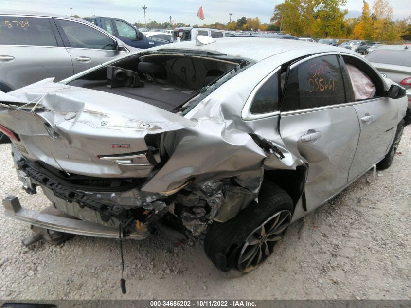 2021 CHEVROLET MALIBU RS VIN: 1G1ZG5ST0MF043756