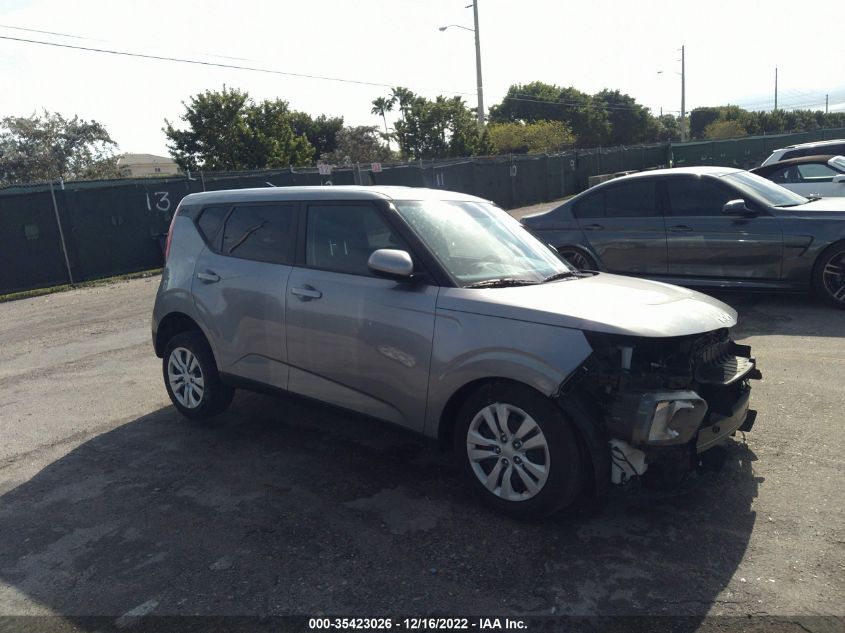 2022 KIA SOUL LX VIN: KNDJ23AU0N7823687