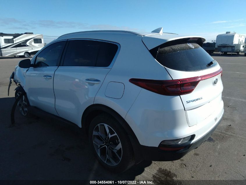 2021 KIA SPORTAGE EX VIN: KNDPNCAC8M7867461