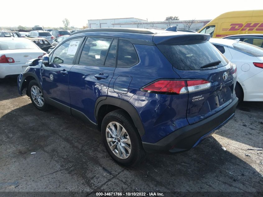 2022 TOYOTA COROLLA CROSS LE VIN: 7MUCAAAG6NV019822
