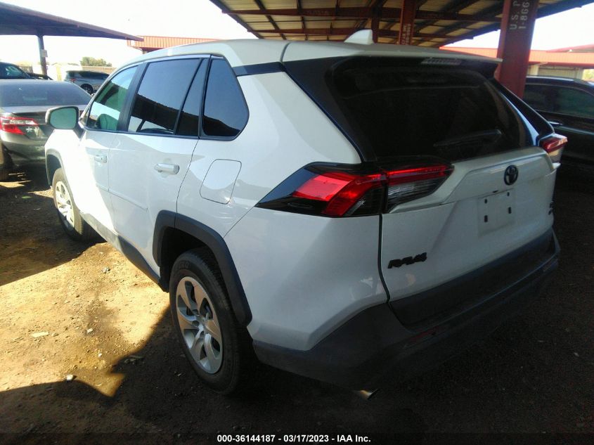 2022 TOYOTA RAV4 LE VIN: 2T3G1RFV3NC280830