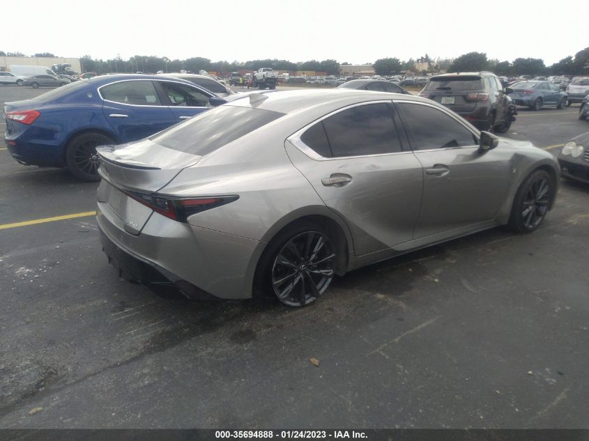 2021 LEXUS IS IS 350 F SPORT VIN: JTHGZ1B22M5045828