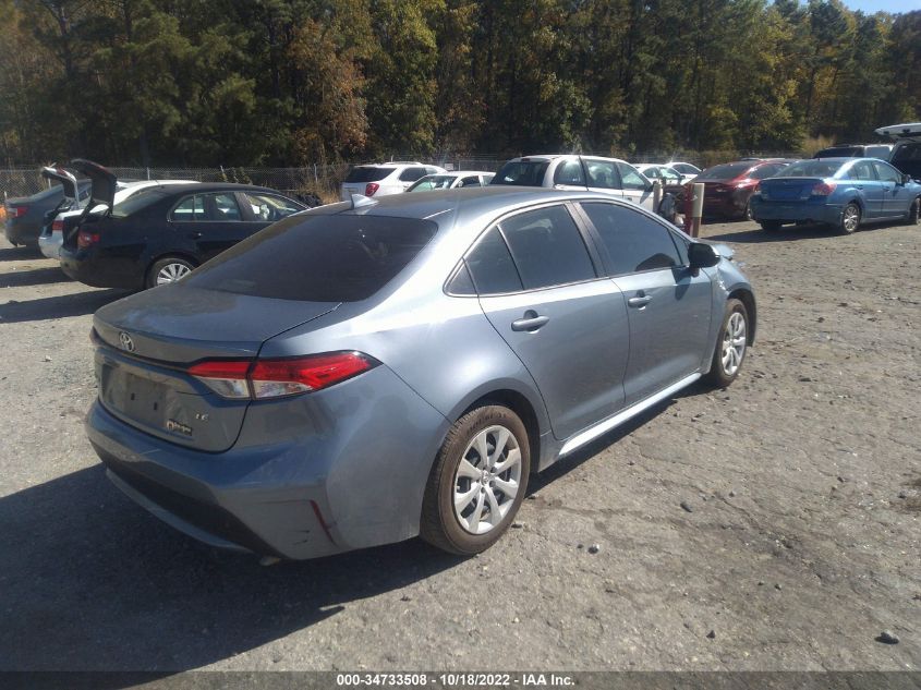 2021 TOYOTA COROLLA LE VIN: JTDEPMAE1MJ120831