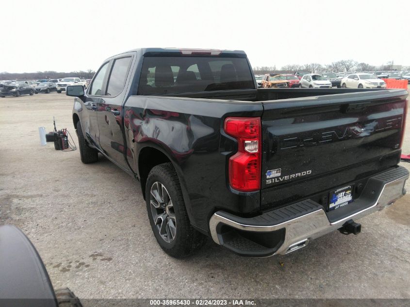 2022 CHEVROLET SILVERADO 1500 LT VIN: 1GCUDDED8NZ606044