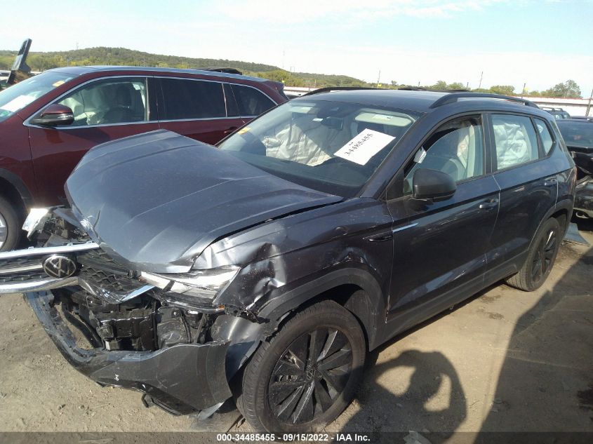 2022 VOLKSWAGEN TAOS S VIN: 3VVDX7B20NM077090