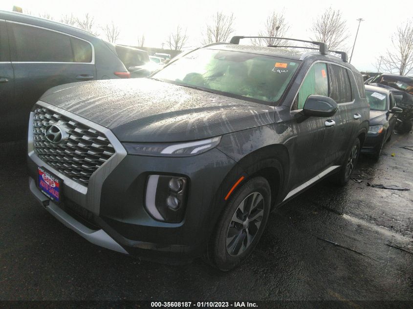 2022 HYUNDAI PALISADE SEL VIN: KM8R2DHE8NU373906