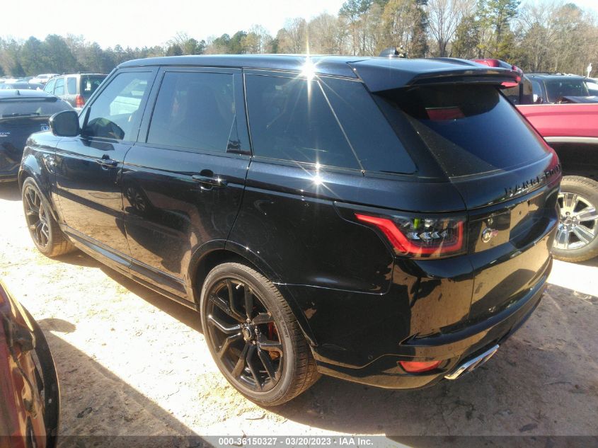 2022 LAND ROVER RANGE ROVER SPORT SVR VIN: SALWZ2RE6NA200224
