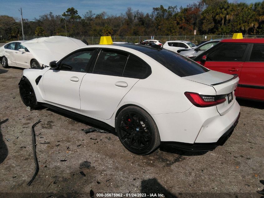 2021 BMW M3 VIN: WBS53AY04MFL02989