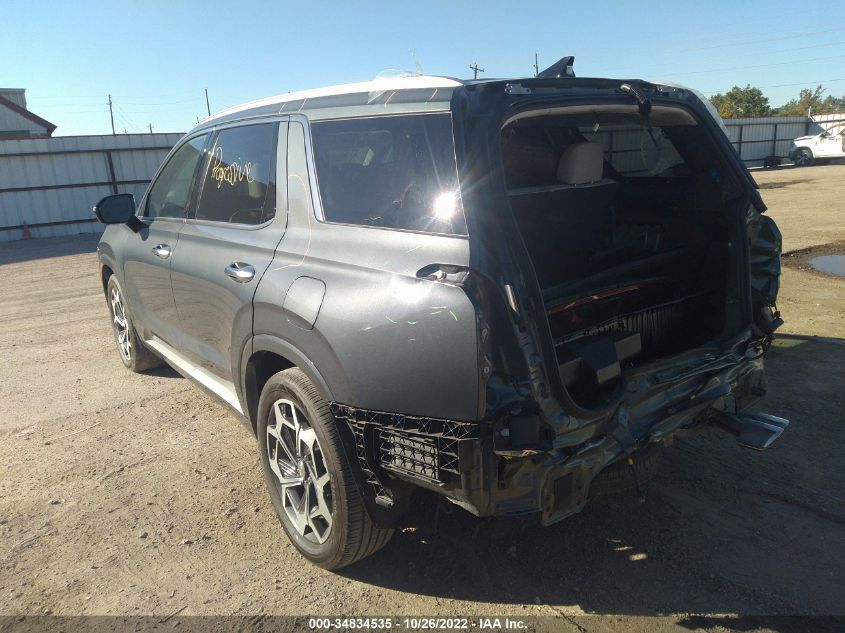 2021 HYUNDAI PALISADE CALLIGRAPHY VIN: KM8R74HE8MU334877