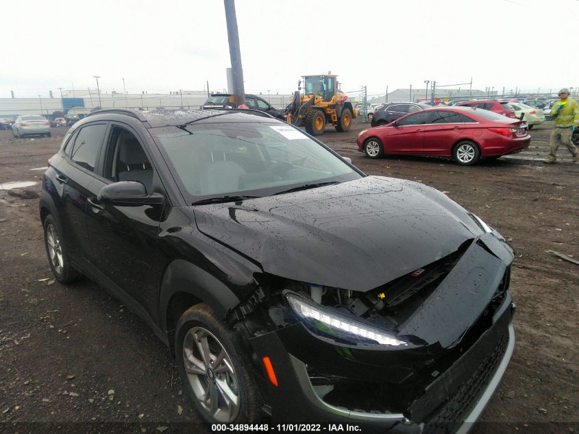 2022 HYUNDAI KONA SEL VIN: KM8K32AB5NU914025