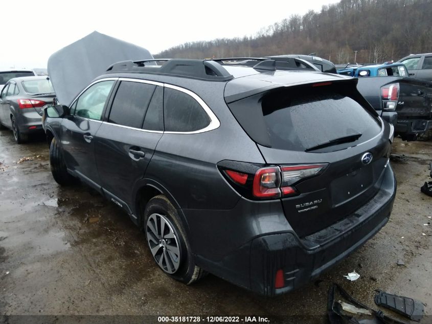 2021 SUBARU OUTBACK PREMIUM VIN: 4S4BTACC5M3154165