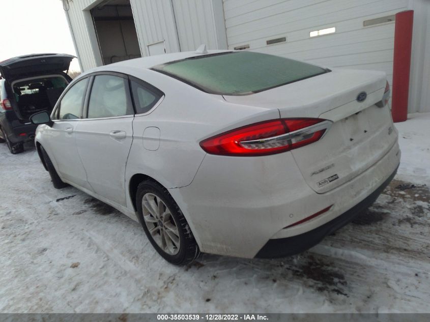 2020 FORD FUSION SE VIN: 3FA6P0HD7LR250181