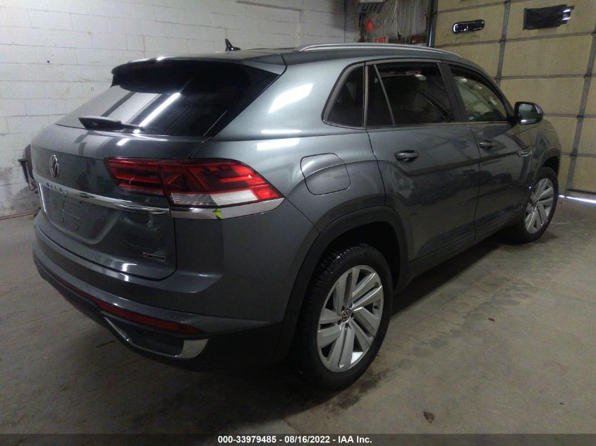2022 VOLKSWAGEN ATLAS CROSS SPORT 2.0T SE W/TECHNOLOGY VIN: 1V2HC2CA4NC218540