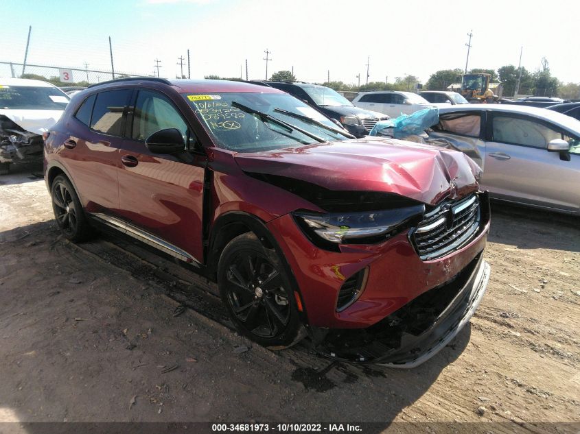 2021 BUICK ENVISION ESSENCE VIN: LRBFZNR4XMD089592