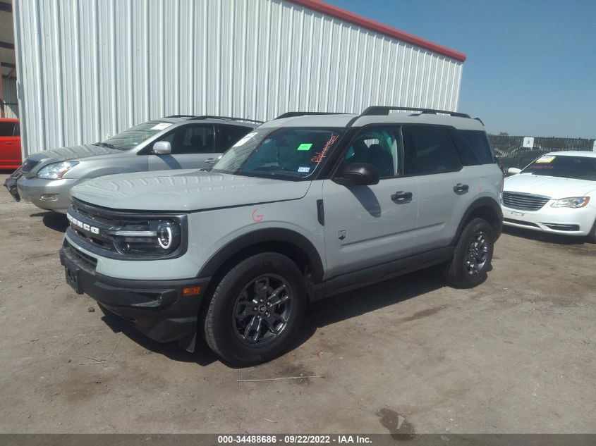 2022 FORD BRONCO SPORT BIG BEND VIN: 3FMCR9B69NRD45281