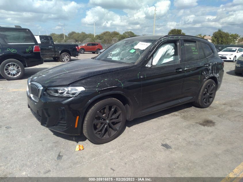 2022 BMW X3 SDRIVE30I VIN: WBX47DP03NN137182