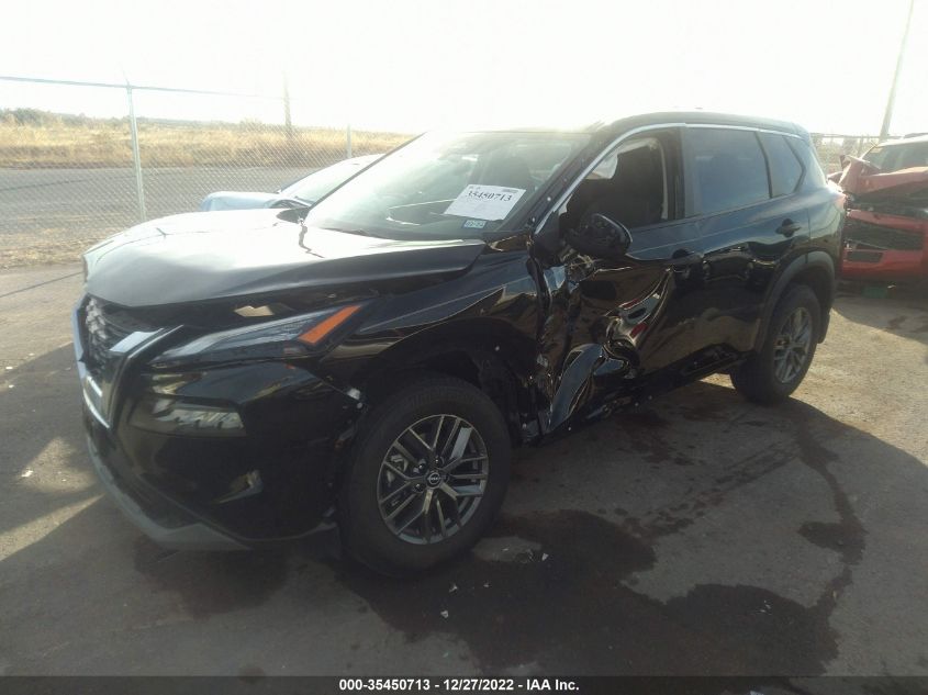 2022 NISSAN ROGUE S VIN: 5N1BT3AA9NC686033