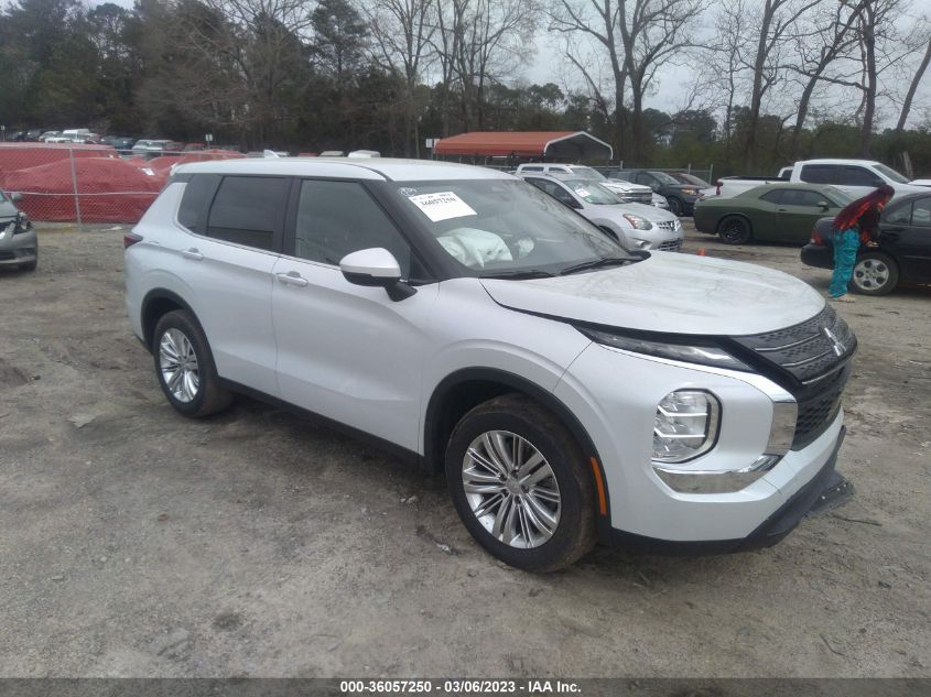 2022 MITSUBISHI OUTLANDER ES VIN: JA4J3TA8XNZ023428