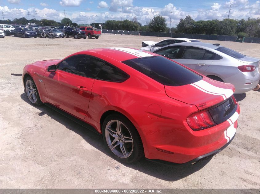 2021 FORD MUSTANG GT VIN: 1FA6P8CF1M5135152