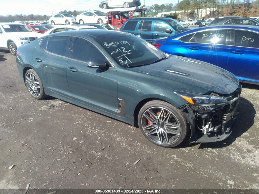 2022 KIA STINGER GT1 VIN: KNAE45LC9N6100208
