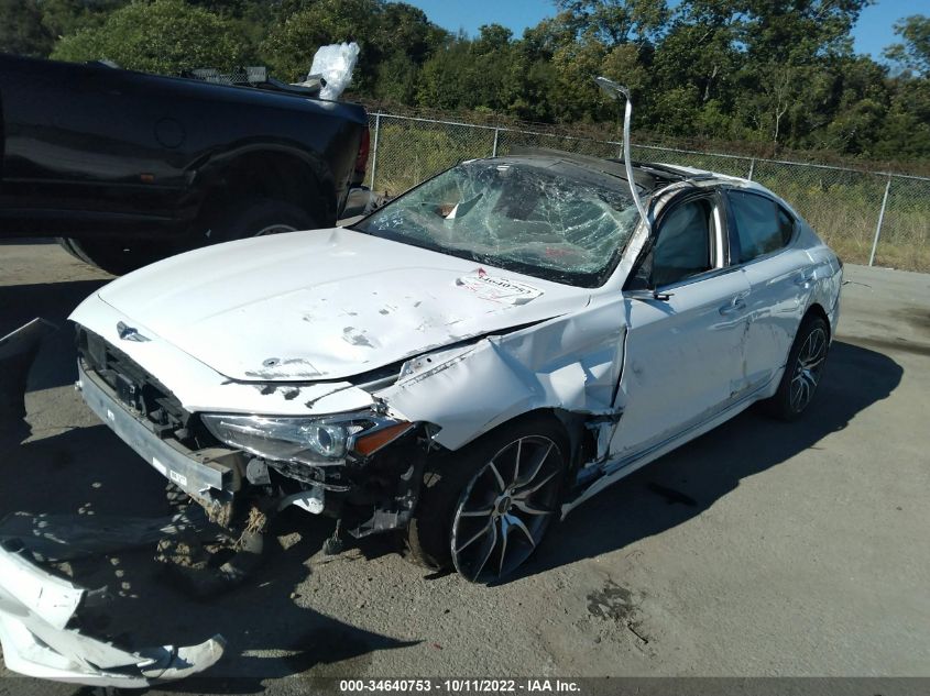 2020 GENESIS G70 3.3T VIN: KMTG74LE2LU053449