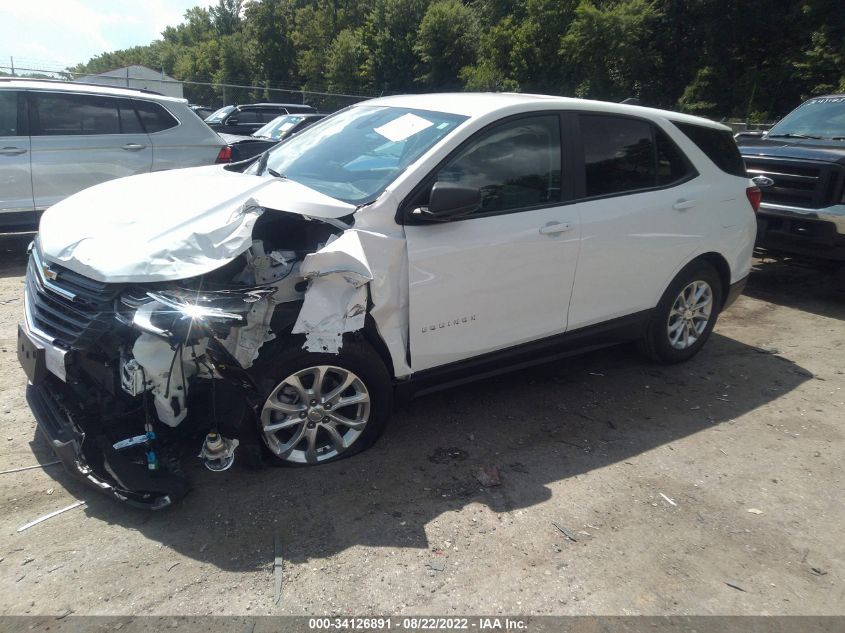 2021 CHEVROLET EQUINOX LS VIN: 3GNAXHEV2MS177111
