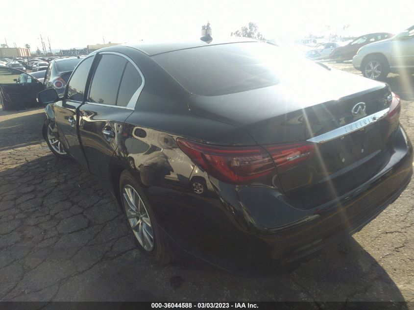 2022 INFINITI Q50 LUXE VIN: JN1EV7BP5NM310853
