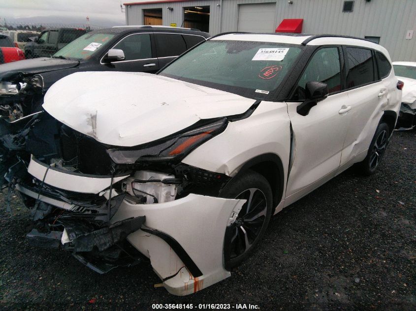 2021 TOYOTA HIGHLANDER XSE VIN: 5TDLZRBH3MS057127