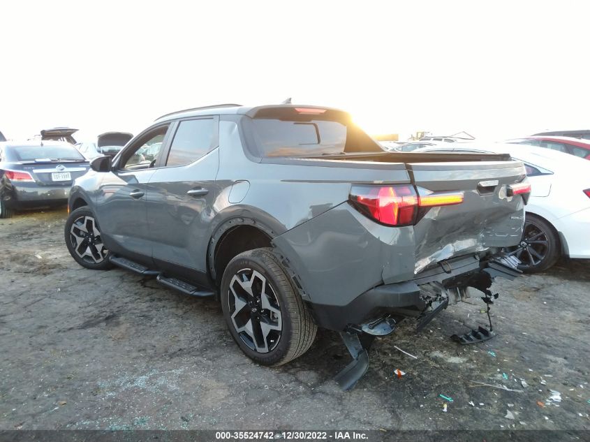 2022 HYUNDAI SANTA CRUZ LIMITED VIN: 5NTJEDAF9NH031002