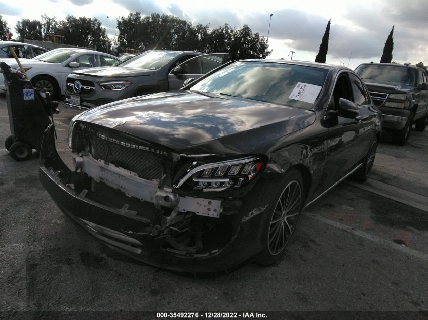 2020 MERCEDES-BENZ C-CLASS C 300 VIN: WDDWF8DB1LR549974