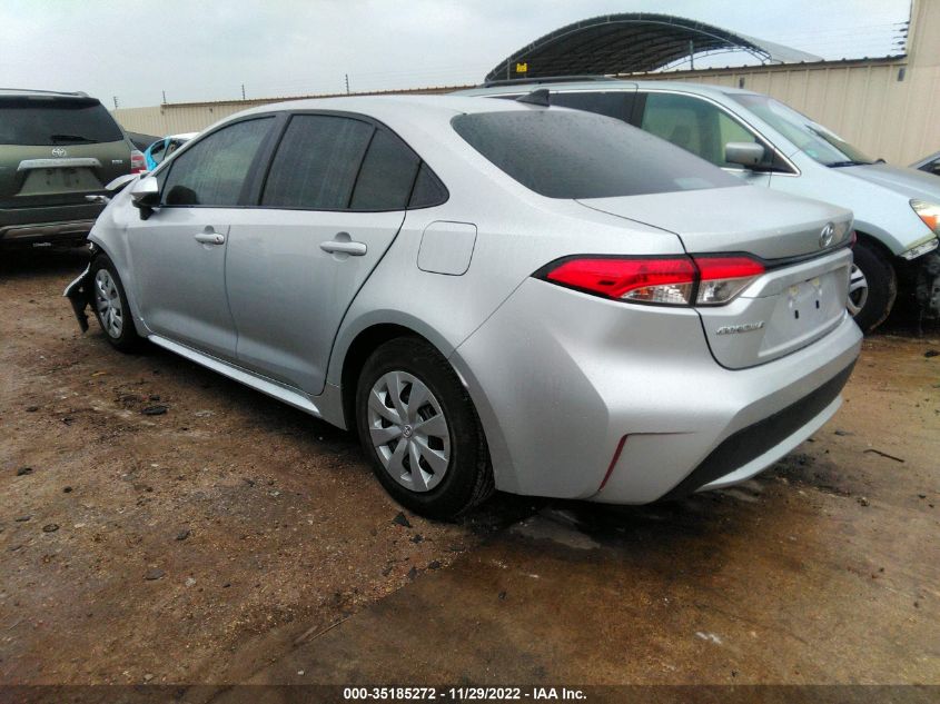 2022 TOYOTA COROLLA L VIN: 5YFDPMAE3NP276488