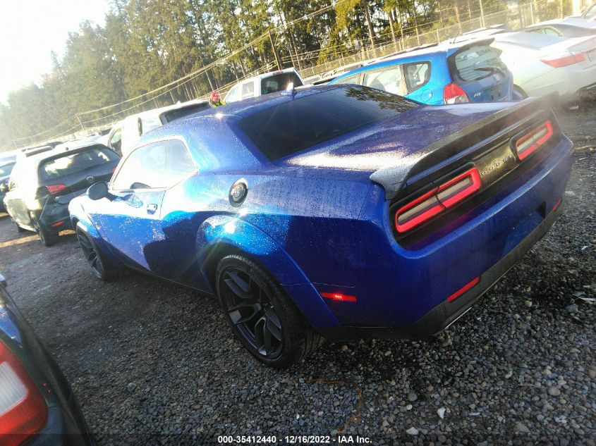 2021 DODGE CHALLENGER R/T SCAT PACK WIDEBODY VIN: 2C3CDZFJ0MH649485