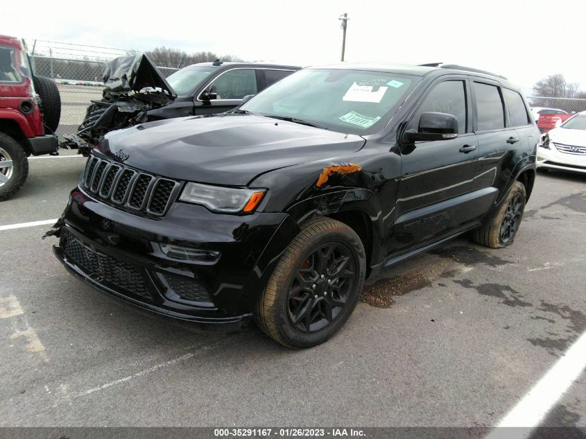 2021 JEEP GRAND CHEROKEE LIMITED X VIN: 1C4RJFBG2MC726965