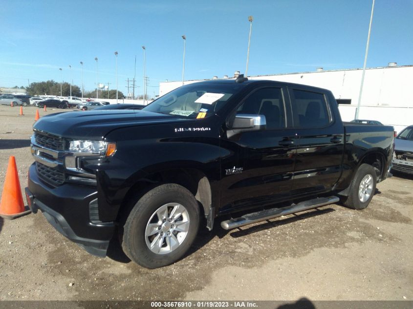 2021 CHEVROLET SILVERADO 1500 LT VIN: 1GCPWCED9MZ403910