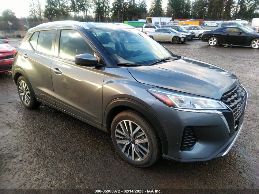 2022 NISSAN KICKS SV VIN: 3N1CP5CV6NL504577