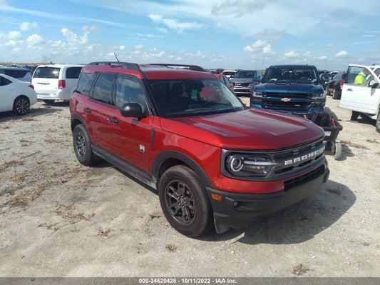 2022 FORD BRONCO SPORT BIG BEND VIN: 3FMCR9B62NRD68028
