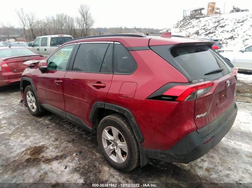 2021 TOYOTA RAV4 XLE VIN: 2T3P1RFV1MW195692