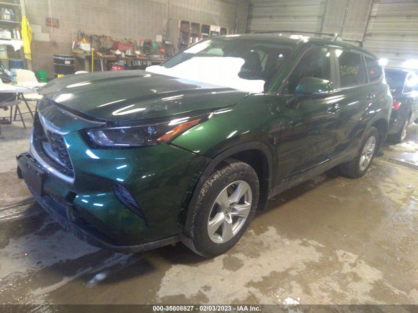 2023 TOYOTA HIGHLANDER L/LE/XLE/XSE/LIMITED VIN: 5TDKDRAH8PS501599