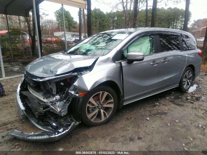 2023 HONDA ODYSSEY TOURING VIN: 5FNRL6H80PB007778